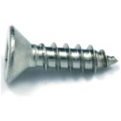 Reliable Fasteners Flat-Head Stainless Steel Screw - #6 x 3/4-in - Self-Tapping - Type A - 100 Per Pack