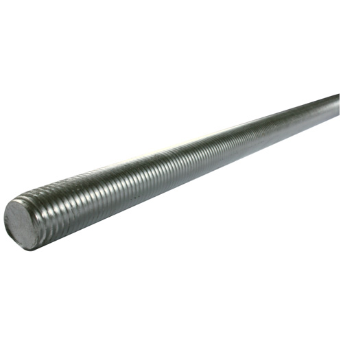 Reliable Threaded Rod - Zinc - Red Tip - 5/16-in dia x 12-in L