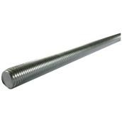 Reliable Fasteners Threaded Rod - Zinc - Red Tip - 72-in L x 5/8-in dia