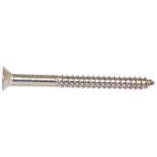 Reliable Fasteners Flat-Head Stainless Steel Screw - #8 x 1 1/4-in - Self-Tapping - Type A - 100 Per Pack