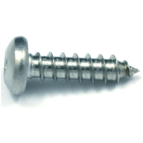 Reliable Fasteners Pan-Head Stainless Steel Screw - #8 x 3/4-in - Self-Tapping - Type A - 7 Per Pack