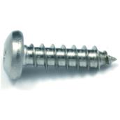 Vis à tête ronde, inox, n° 8, 3/4