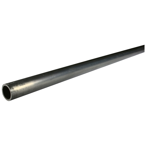 Tube cylindrique Attaches Reliable, aluminium, 6 pi de long x 1 po