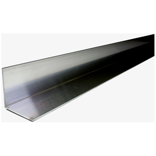 Reliable Solid Bar - 90° Angle - Steel - Black - 4-ft L x 3/4-in W x 1/8-in T