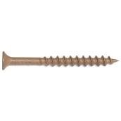 Vis de 3 1/2” à tête trompette et gros filet, boîte de 1500