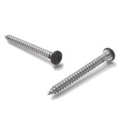 Reliable Fasteners Brown Pan-Head Zinc-Plated Square Drive Screw - #6 x 5/8-in - Self-Tapping - Type A - 18 Per Pack