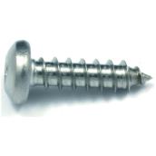 Reliable Fasteners Pan Head Screws - #10 x 3/4-in - 6 Per Pack - Stainless Steel - Square Drive