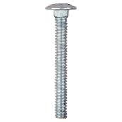 Reliable Fasteners Round Head Carriage Bolts - 1/4-20 Dia x 2-in - Full Thread - Zinc-Plated - 50 Per Pack