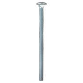 Reliable Fasteners Round Head Carriage Bolts - 1/4-20 Dia x 4-in - Full Thread - Zinc-Plated - 50 Per Pack