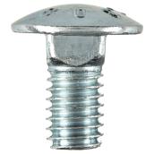 Reliable Fasteners Round Head Carriage Bolts - 3/8-16 Dia x 3/4-in - Full Thread - Zinc-Plated - 50 Per Pack