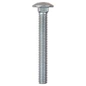 Reliable Fasteners Round Head Carriage Bolts - 5/16-18 Dia x 2 1/2-in L - Zinc-Plated - 50 Per Pack