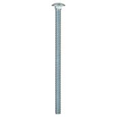 Reliable Fasteners Round Head Carriage Bolts - 5/16-18 Dia x 5 1/2-in - Full Thread - Zinc-Plated - 50 Per Pack