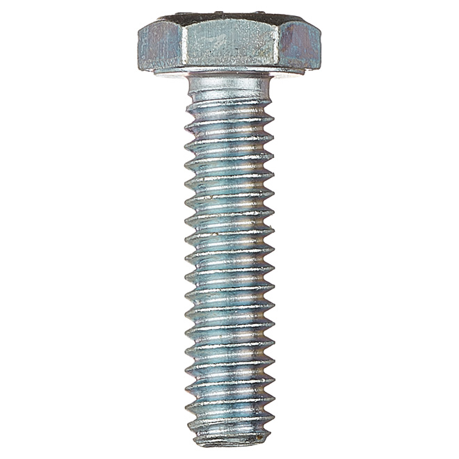 Reliable Hexagonal Head Bolts - Zinc Plated - Grade 5 - 1/4-in x 1-in L - Box of 50