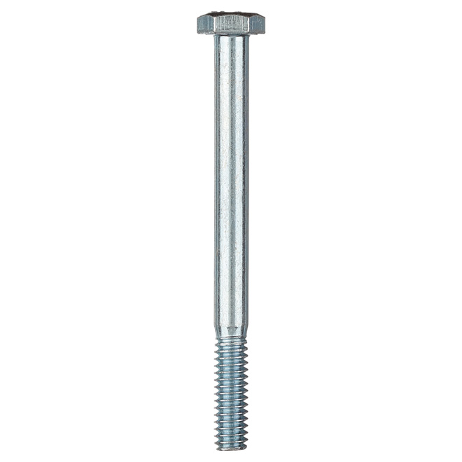 Reliable Hexagonal Head Bolts - Zinc Plated - Grade 2 - 1/4-in x 3-in L - Box of 50