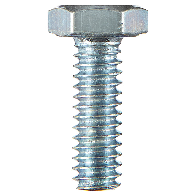 Reliable Hex Head Bolts - Coarse Thread -  Grade 2 - 1/4-in x 3/4-in L - Box of 50