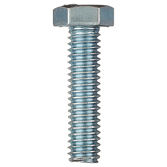 Reliable Hex Grade 2 Head Bolts - Full Thread - Zinc Plating - 5/16-in x 1 1/4-in L - Box of 50