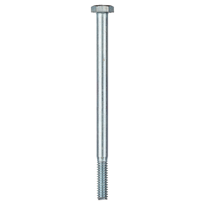 Reliable Grade 2 Hexagonal Head Bolts - Zinc Plated - Partial Thread - 1/4-in x 4-in L - Box of 50