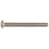 Reliable Fasteners Pan Head Screws - 1/4-in x 1-in - Phillips Drive - 3 Per Pack - Stainless Steel