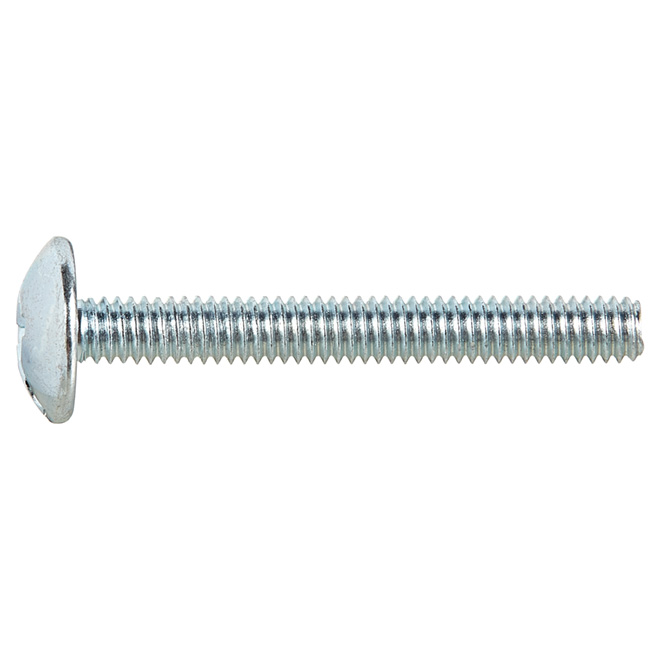 Reliable Fasteners Truss Head Screws - #8 x 1 3/8-in - Quadrex Drive - 5 Per Pack - Zinc-Plated