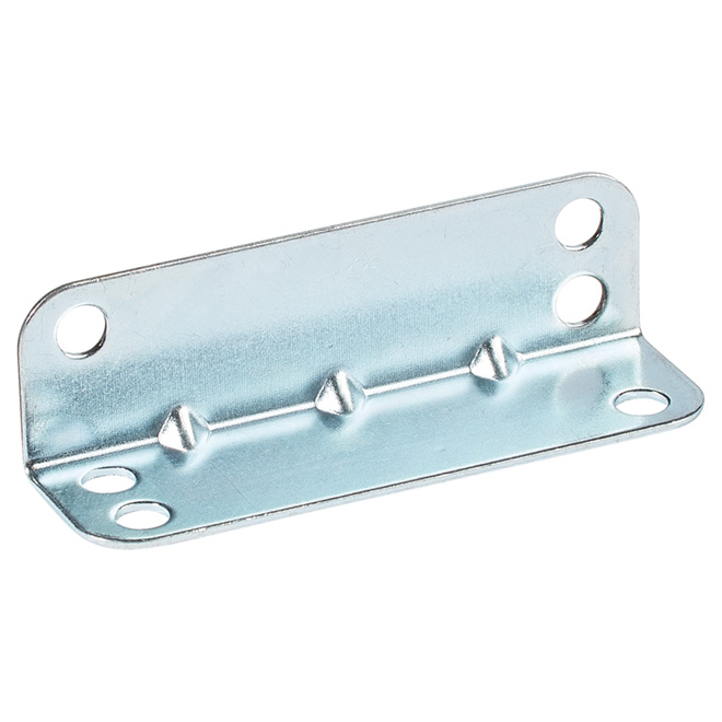 Équerre d'assemblage Reliable Fastener, 3/4 po L. x 2 1/2 po l., acier zingué, paquet de 50