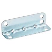 Reliable Fasteners Corner Brace - 3/4-in L x 2 1/2-in W - Steel - Zinc-Plated - 50 Per Pack