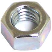 Écrous hexagonaux de Reliable, galvanisés, filetage d'un pas, 6 mm p.