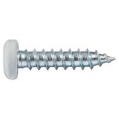 Reliable Fasteners Pan Head Metal Screws - #1 Square Drive - Grey - 100 Per Pack - #6 x 5/8-in