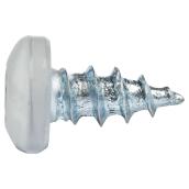 Reliable Fasteners Pan Head Metal Screws - #2 Square Drive - Grey - 100 Per Pack - #8 x 3/8-in L