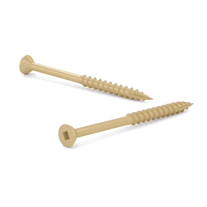 Deck Screws - #10 - 3 1/2." - 175/Box - Tan