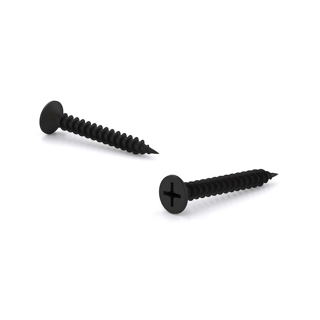 Reliable RzR Drywall Screws with Crossheaded Tip and Flat Head #6 x 1 5/8 - 12-lb Box