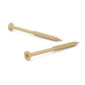 Reliable Deck Screws #10 x 3 1/2-in - Tan - Box of 1000
