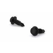 Reliable Self-Drilling TEK Screws #8 x 1/2-in - Black - Box of 15