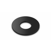 Rondelles plates U.S.S. Reliable 1/4 po, noir, paquet de 100