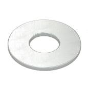 Rondelle plate d'Attaches Reliable, 3/4 po de diamètre, zinguée, paquet de 50