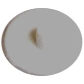 Reliable Fasteners Screw Cover Caps - #6 - Square Drive - White Plastic - 25 Per Pack