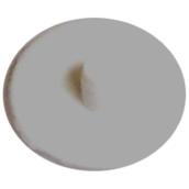 Reliable Fasteners Screw Cover Caps - #8 - Square Drive - White Plastic - 25 Per Pack