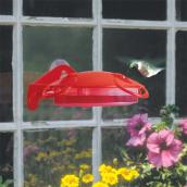 Hummingbird Feeder - 6 oz - Plastic - Red