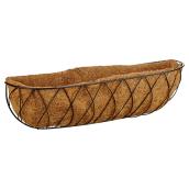 Jardinière pour balcon en fibre de coco, 24 po
