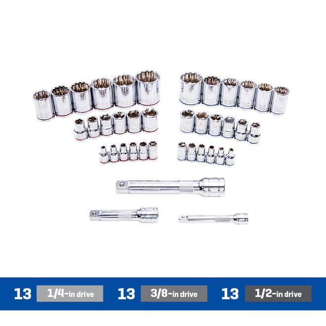 Kobalt 64-Piece Mechanic's Tool Set with 52-Piece Bonus