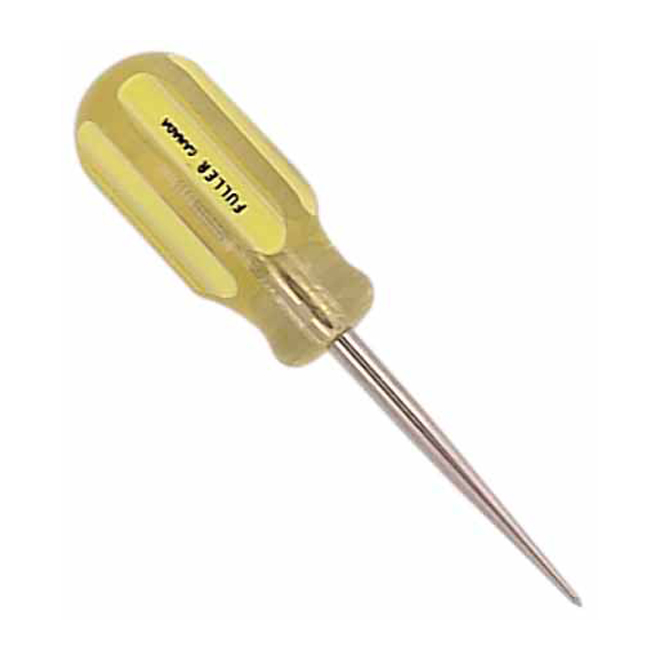 Fuller Golden Grip Scratch Awl - High-Carbon Steel and Plastic - 7.12-in