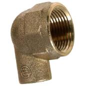 Coude réducteur en cuivre Bow, femelle, 90 degrés, 1/2 po x 3/4 po de diamètre