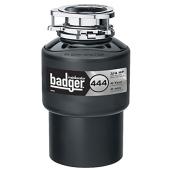 InSinkErator Badger 444 120 V 3/4 HP Food Waste Disposer 26-oz Grind Chamber Capacity and Wall Switch Activated