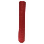 Tulle en polyester, 21" x 10 vg, rouge