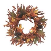 Berry and Pinecones Fall Wreath - 25''