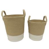 Storage Baskets - 11" and 14" - 2/Pack