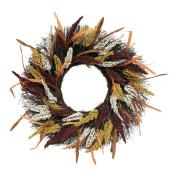 Holiday Living 1-Pack 22-in Harvest Indoor/Outdoor Artificial Wreath