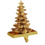 Holiday Living 1-Pack 7.5-in Gold Metal Christmas Tree Stocking Holder
