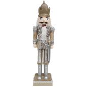 Holiday Living 1-Pack 16-in Champagne Nutcracker Tabletop Decoration