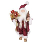 Celebrations by L&CO Decorative 18-in Santa Claus with Tree and Gifts