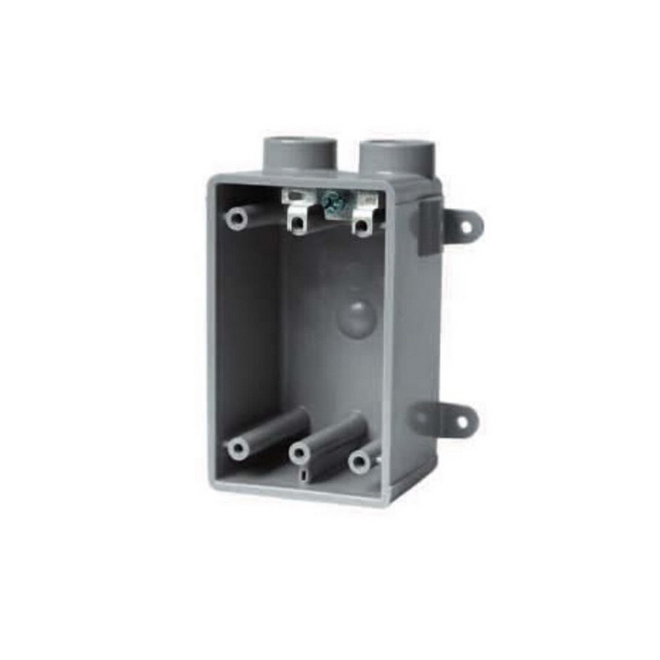 CARLON Single Gang Plastic Electrical Box